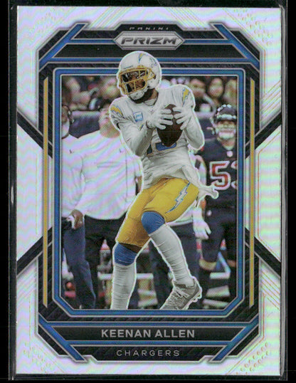 2022 Panini Prizm Keenan Allen #151 Silver Prizm