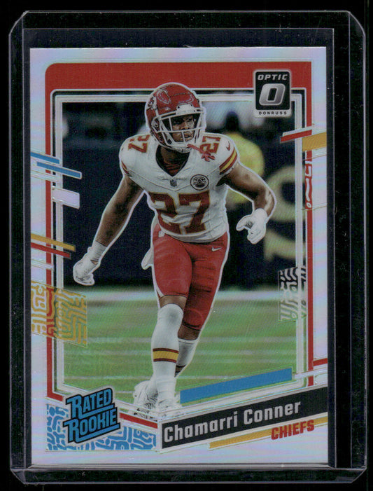 2023 Panini Donruss Optic Chamari Conner #255 Holo Prizm Rated Rookie