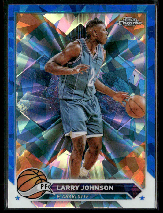 2024 Topps Chrome Sapphire Larry Johnson #32 RC