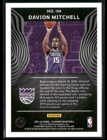 2021-22 Panini Illusions Davion Mitchell #159