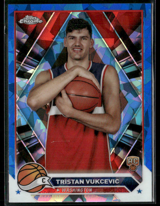 2023 Topps Chrome Sapphire Tristan Vukcevic #114 Rookie