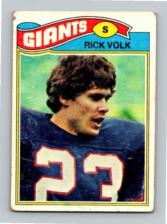 1977 Topps Rick Volk #8