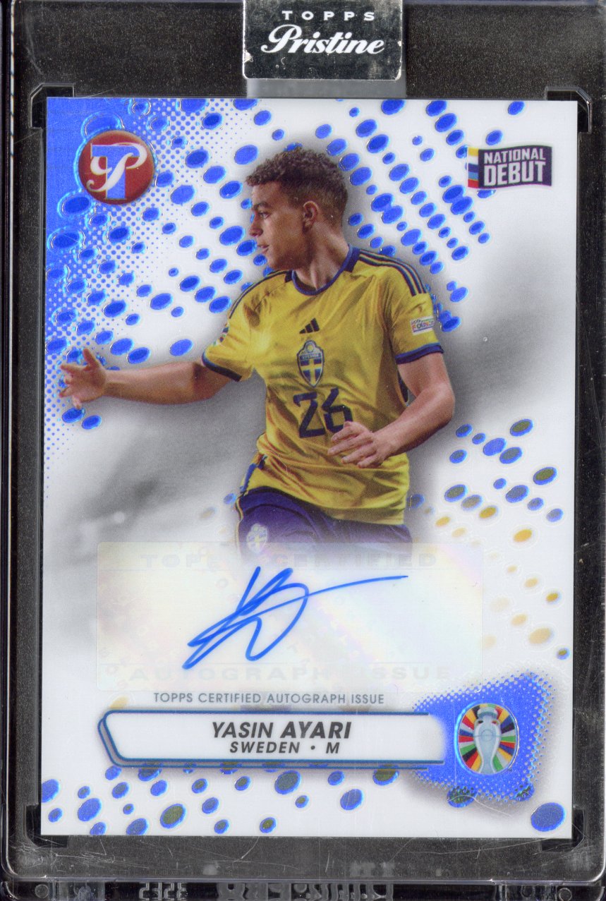 2023 Topps Pristine Yasin Ayari #PA-YA Autograph