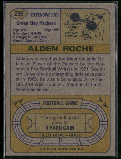 1974 Topps Alden Roche #239