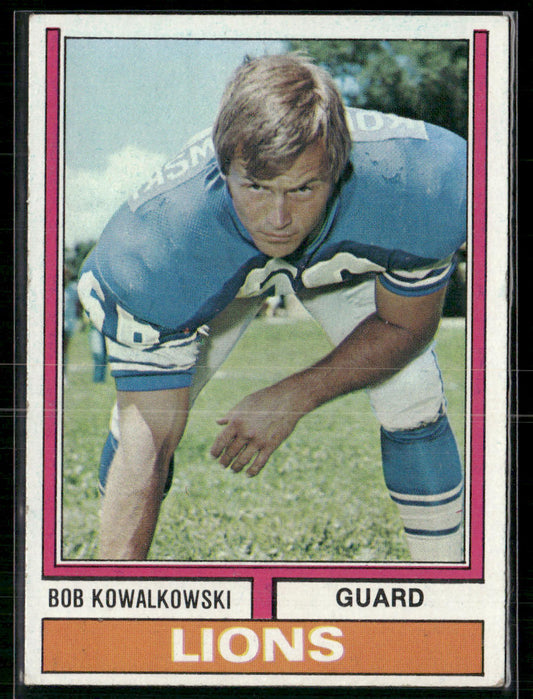 1974 Topps Bob Kowalkowski #147