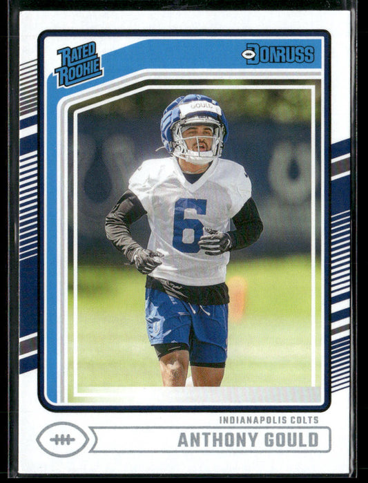 2024 Panini Donruss Anthony Gould #363 Rated rookie