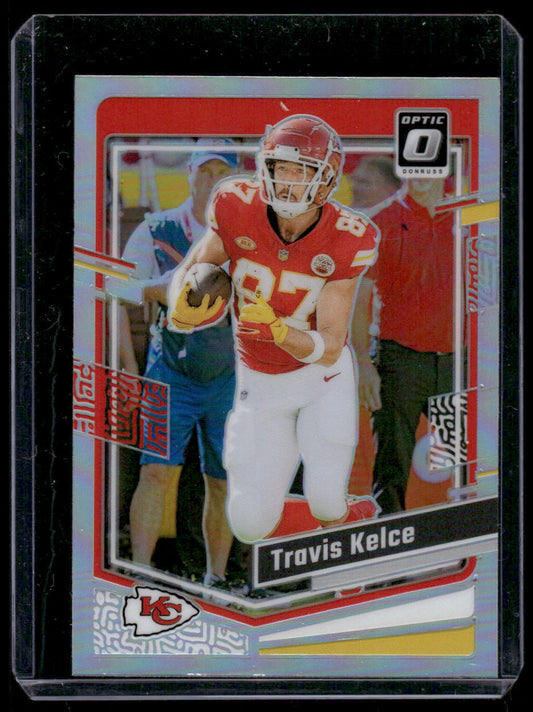 2023 Panini Optic Travis Kelce #94 Holo Prizm