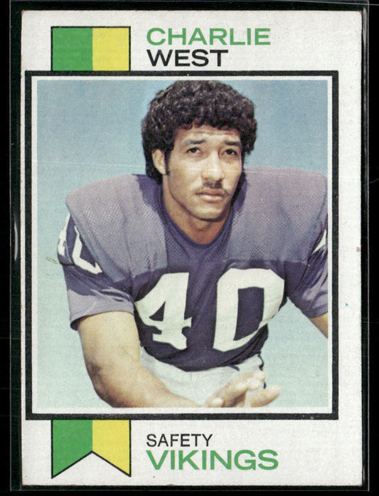 1973 Topps Charlie West #328