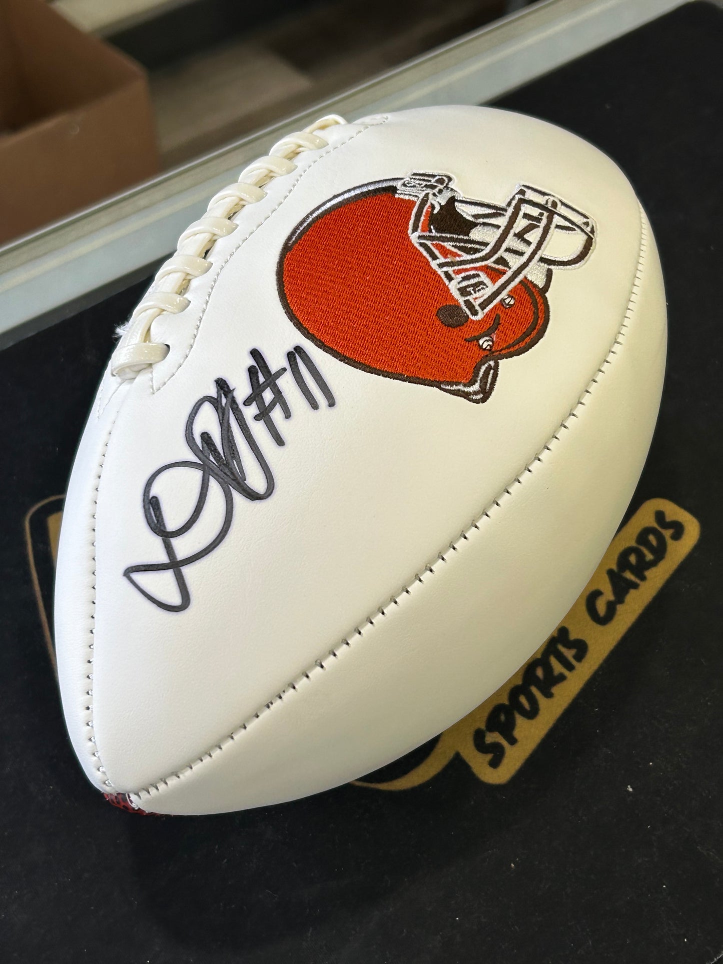 Donovan Peoples-Jones Cleveland Browns Signed Football Ball