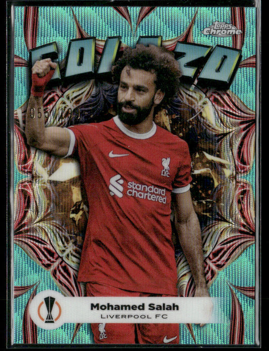 2024 Topps Chrome Mohamed Salah #GL-6 /199