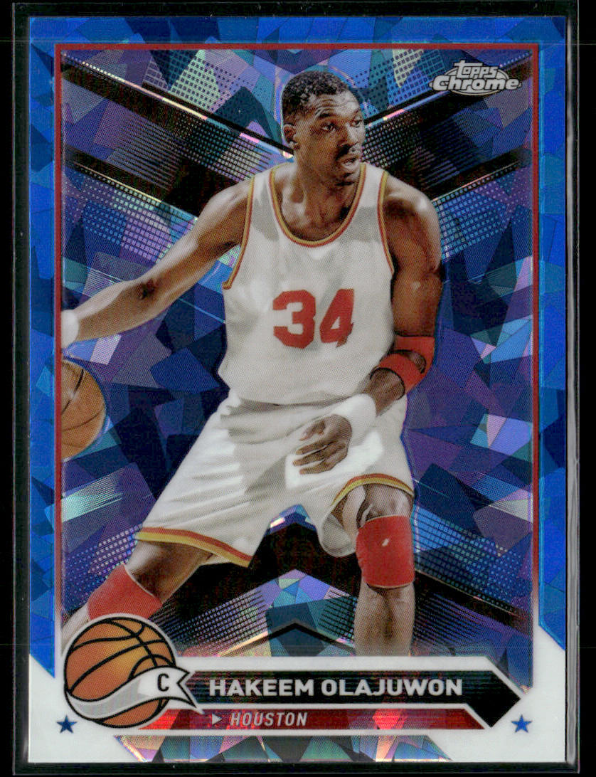 2024 Topps Chrome Sapphire Hakeem Olajuwon #52