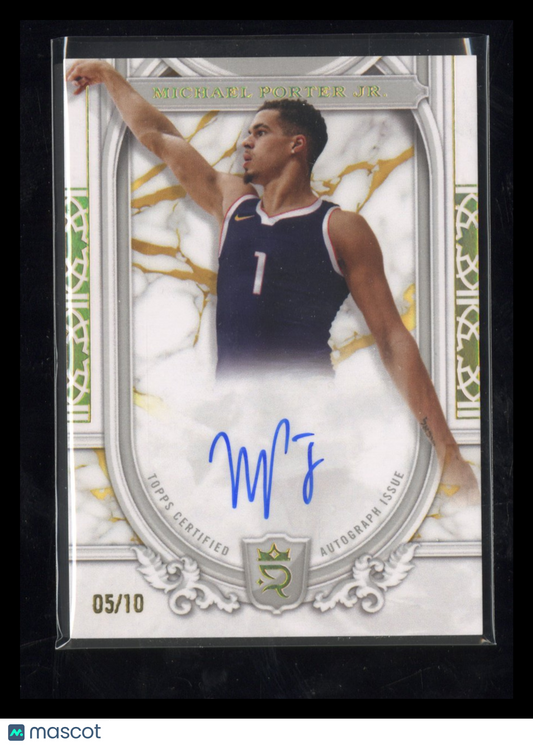 2023-24 Topps Royalty Michael Porter Jr. #SS-MP Superior Auto Gold 05/10