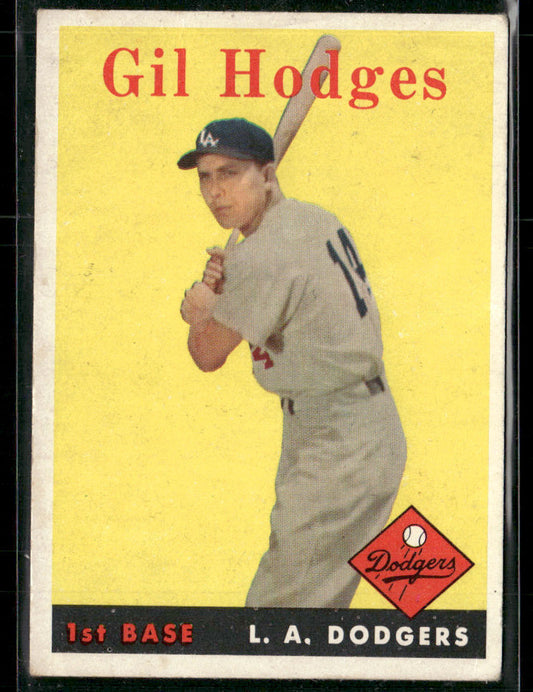 1958 Topps Gil Hodges #162