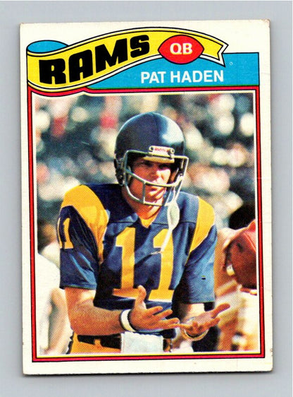 1977 Topps Pat Haden #18