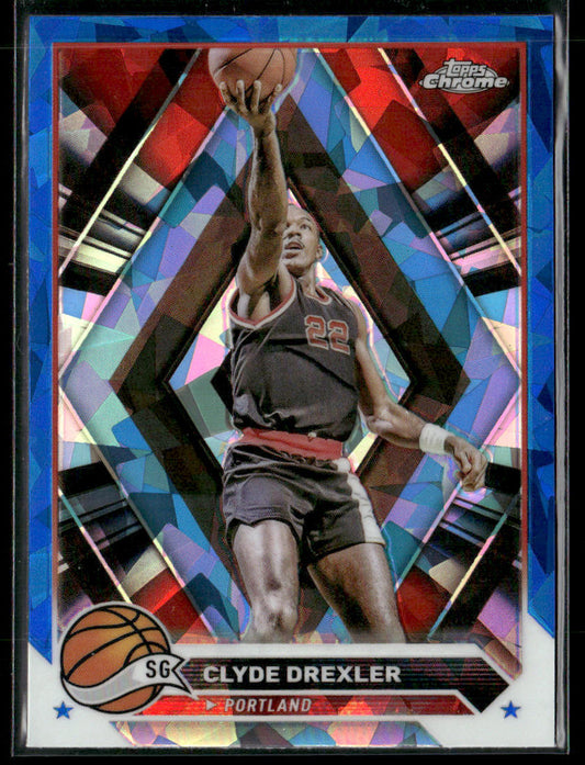 2024 Topps Chrome Sapphire Clyde Drexler #72