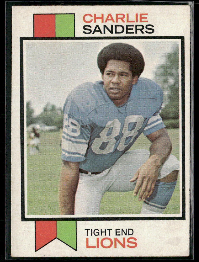 1973 Topps Charlie Sanders #395