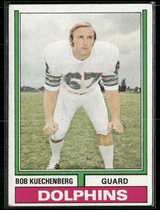 1974 Topps Bob Kuechenberg #225