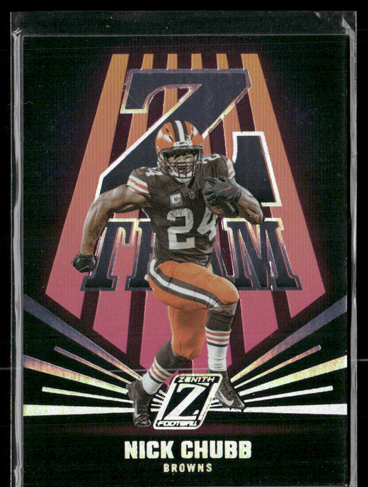 2023 Panini Zenith Nick Chubb #17 Z Team