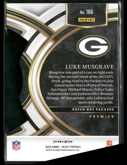 2023 Panini Select Luke Musgrave #166