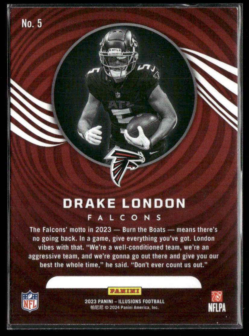 2023 Panini Illusions Drake London #5