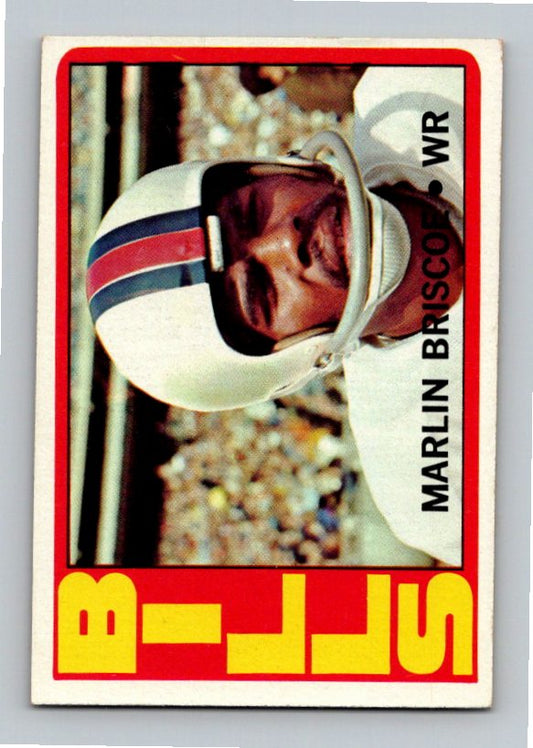 1972 Topps Marlin Briscoe #30