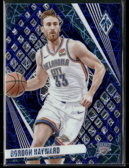 2023-24 Panini Phoenix Gordon Hayward #15 Blue /275