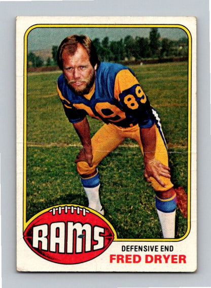 1976 Topps Fred Dryer #252