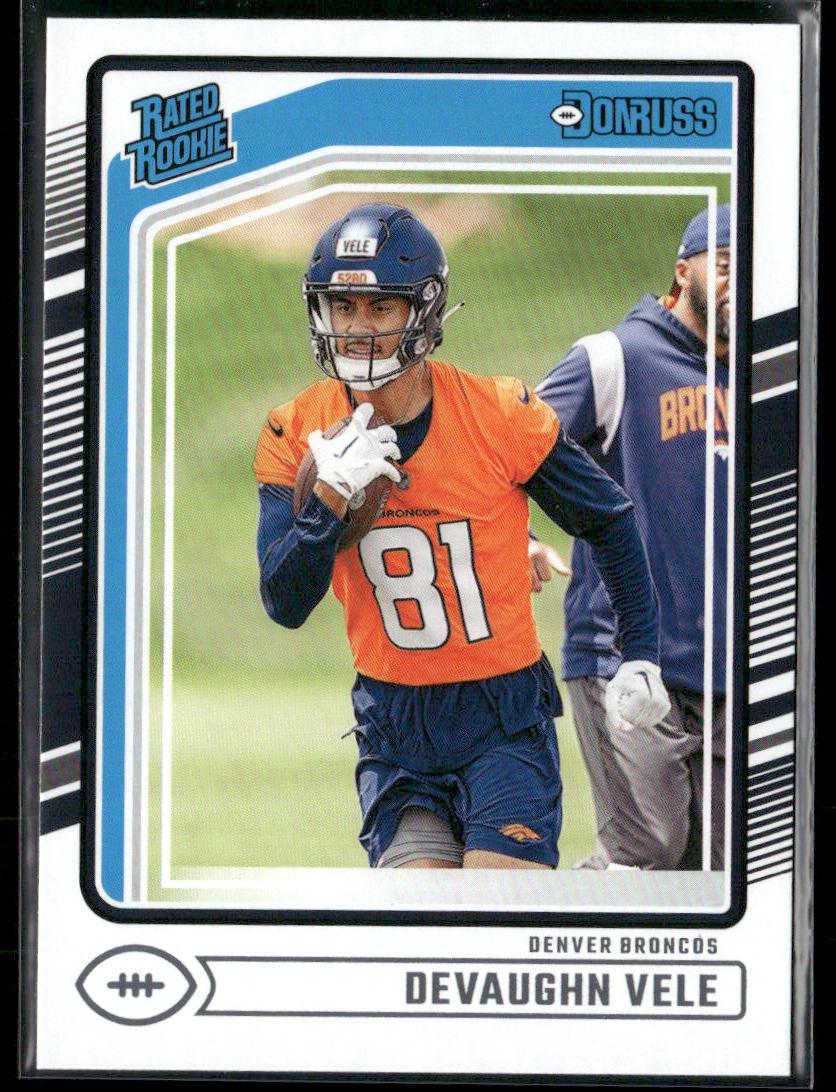 2024 Donruss Devaughn Vele #395 Rated Rookie