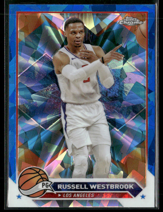 2024 Topps Chrome Sapphire Russell Westbrook #110