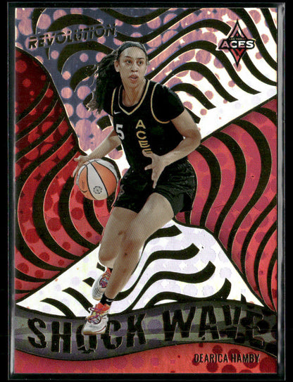 2022 Panini Revolution Dearica Hamby #17 Shock Wave