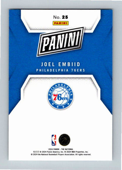 2024 Panini The National Joel Embiid #25 /25