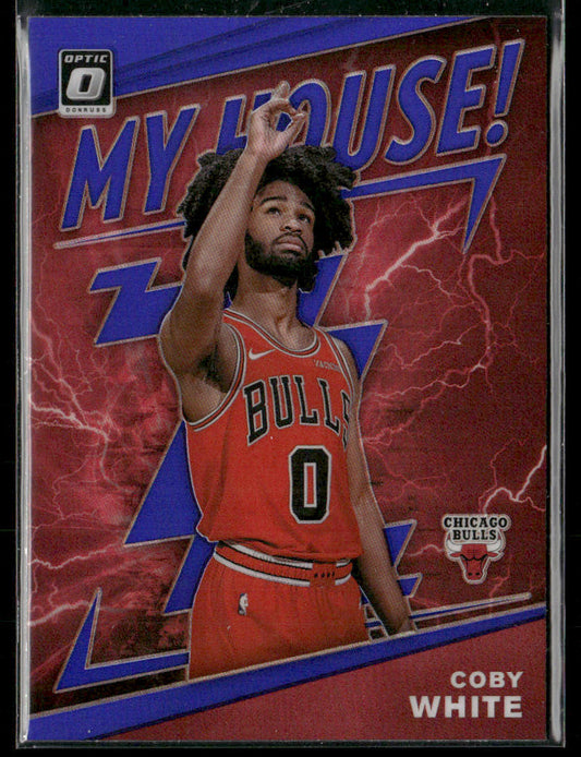 2019-20 Panini Donruss Optic Coby White #9 My House Purple Rookie