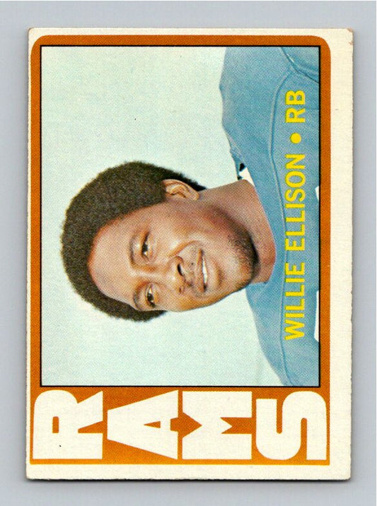 1972 Topps Willie Ellison #62