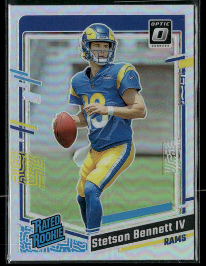 2023 Panini Donruss Optic Stetson Bennett IV #267 Holo Rated Rookie