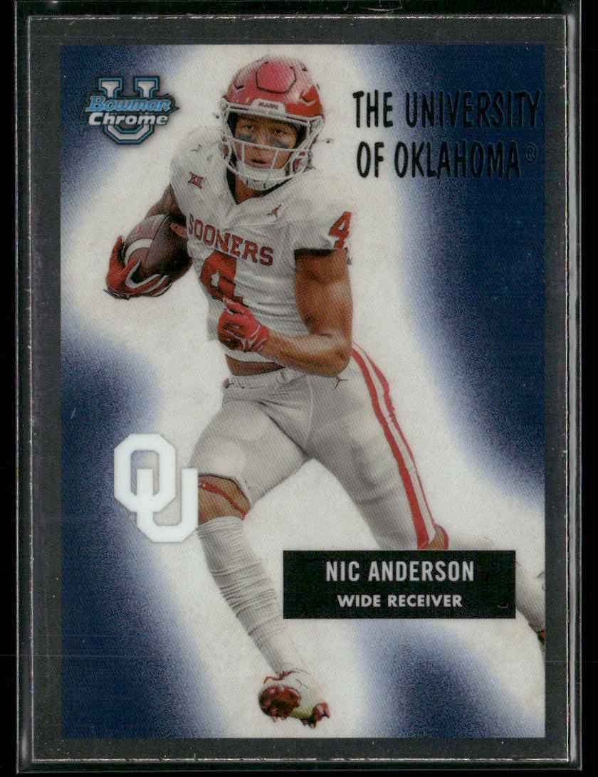 2024 Bowman Chrome University Nic Anderson #55B-25