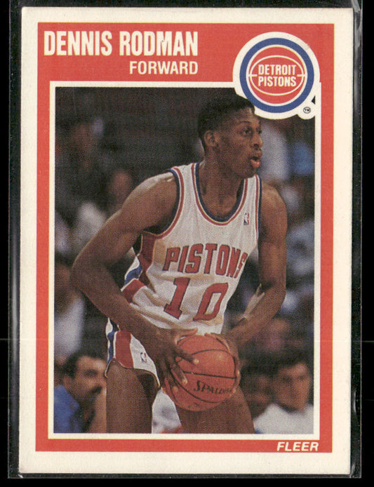 1989-90 Fleer Dennis Rodman #49