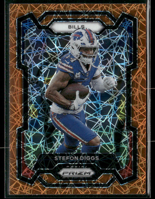 2023 Prizm Stefon Diggs #35 Orange Laser