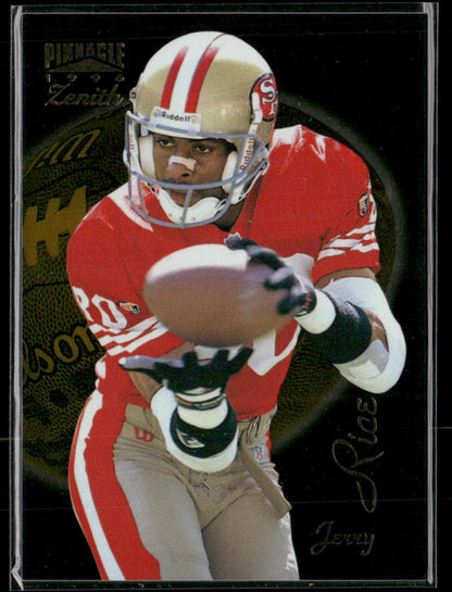 1996 Pinnacle Zenith Jerry Rice #Z-32