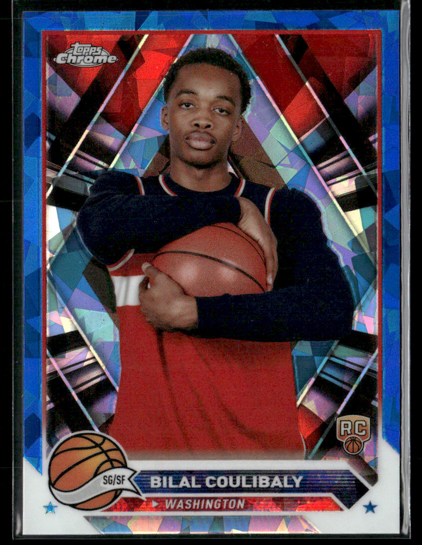 2023 Topps Chrome Sapphire Bilal Coulibaly #171 Rookie