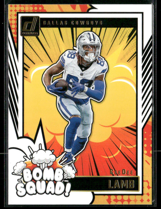 2024 Panini Donruss Football CeeDee Lamb #18 Bomb Squad