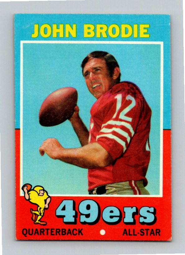 1971 Topps John Brodie #100