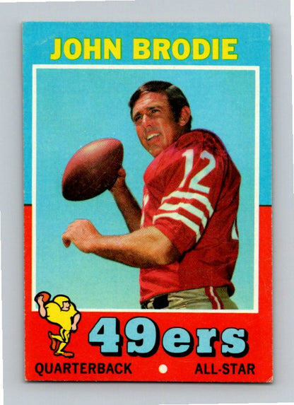 1971 Topps John Brodie #100