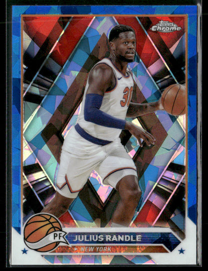 2024 Topps Chrome Sapphire Julius Randle #129