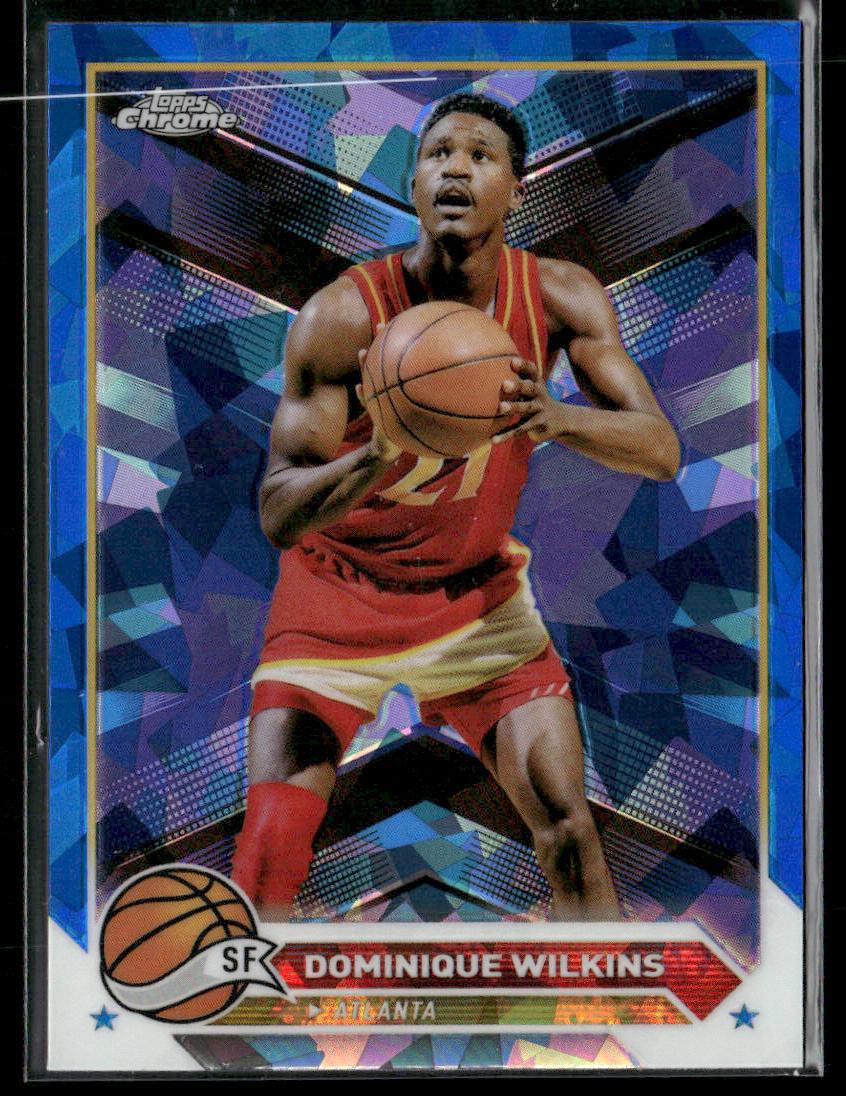 2024 Topps Chrome Sapphire Dominique Wilkins #166