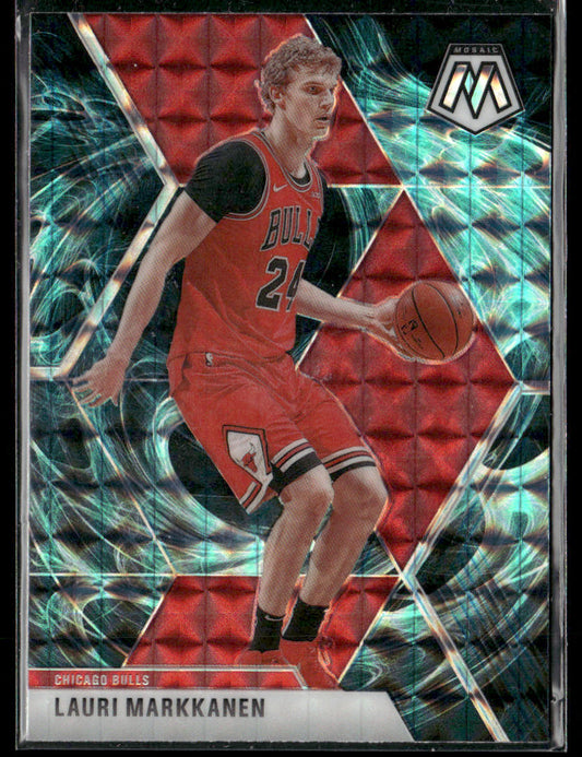 2019 Panini Mosaic Lauri Markkanen #97 Genesis Short Print