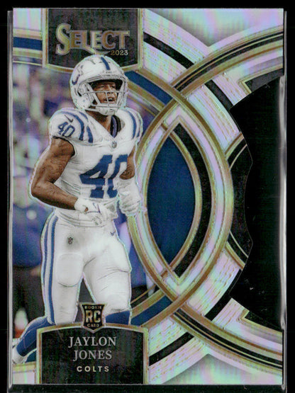 2023 Panini Select Jaylon Jones #146 Silver Prizm RC