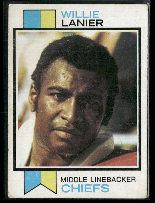 1973 Topps Willie Lanier #410