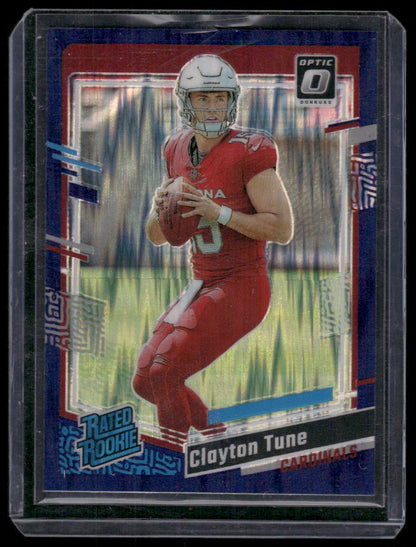 2023 Panini Donruss Optic Clayton Tune #202 Rated Rookie