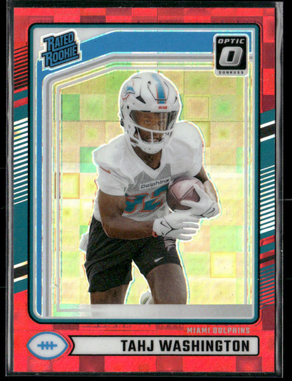 2024 Panini Donruss Tahj Washington #346