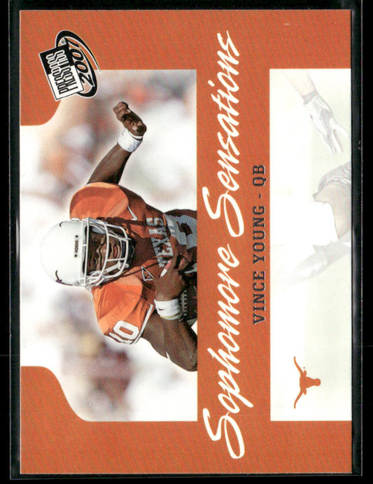 2007 Press Pass Vince Young #100 Sophmore Sensations